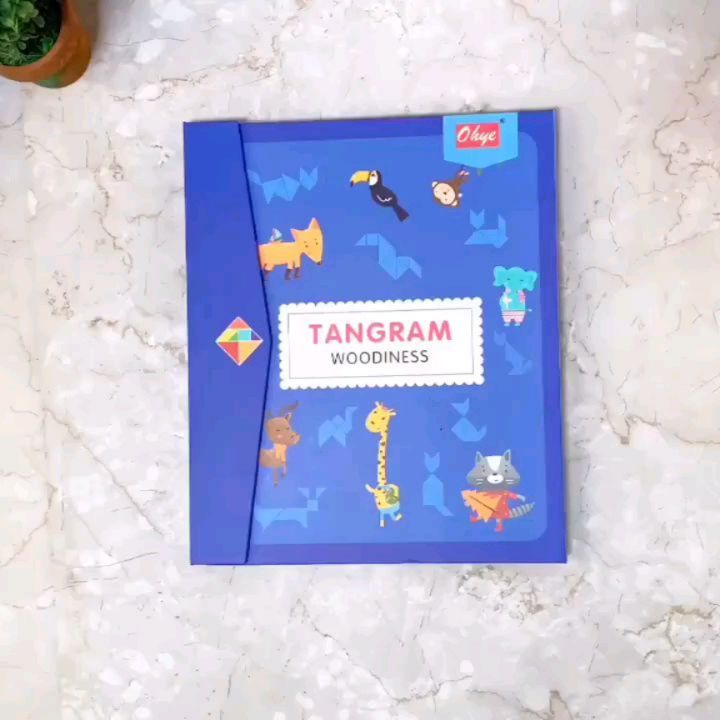 🔰 МАГНИТНЫЙ ТАНГРАМ — КНИГА