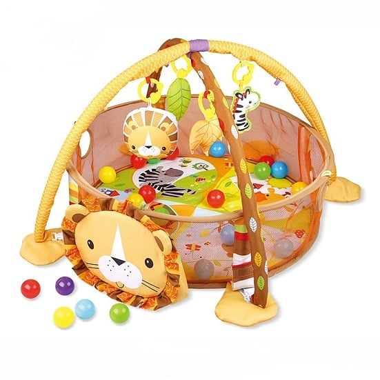 🦁 РАЗВИВАЮЩИЙ ИГРОВОЙ ЦЕНТР «3в1» «Львенок»