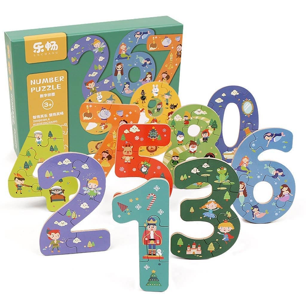 🧩 НАБОР ФИГУРНЫХ МАКСИ-ПАЗЛОВ "Baby Puzzle" (9 пазлов)