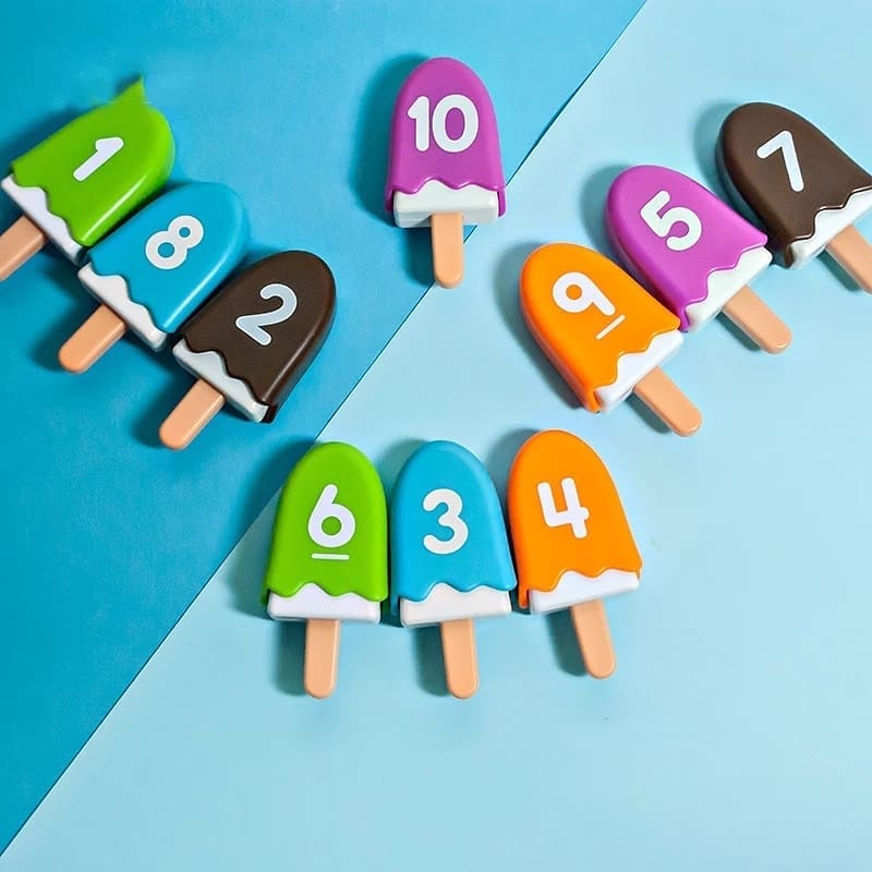 🍦РАЗВИВАЮЩИЙ ИГРОВОЙ НАБОР "Умное мороженое"