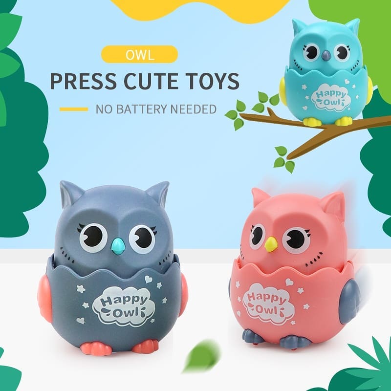🦉ИГРУШКА ЗАВОДНАЯ «СОВУШКА»