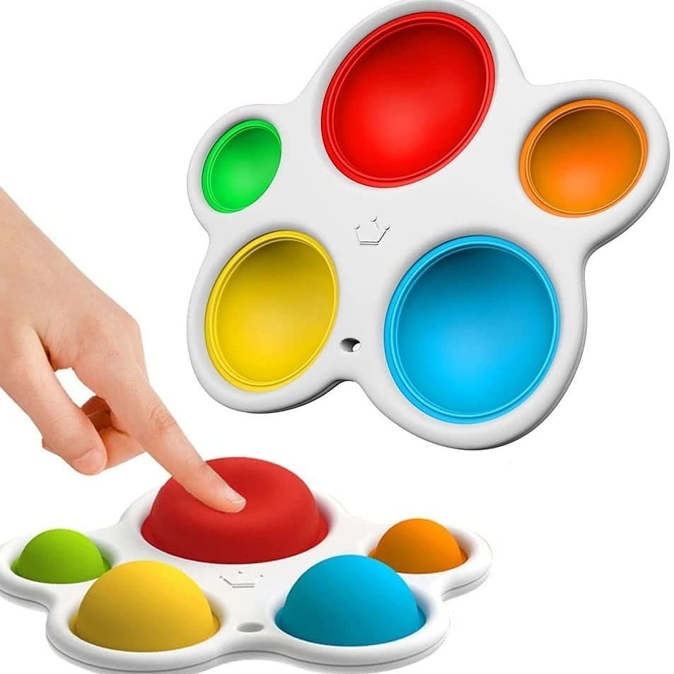👶🏼 РАЗВИВАЮЩАЯ СЕНСОРНАЯ ИГРУШКА «Simple Dimple»