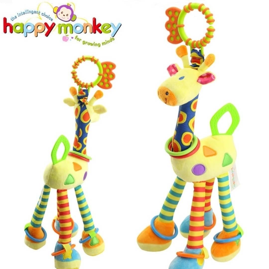 🦒РАЗВИВАЮЩАЯ ИГРУШКА — ПОДВЕСКА «Жираф»