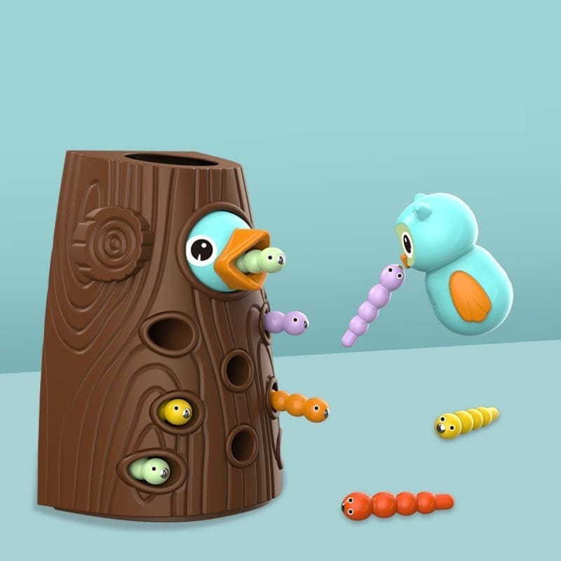 🐛🦉 РАЗВИВАЮЩИЙ ИГРА «Накорми птенца»