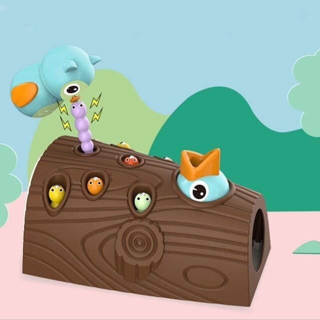 🐛🦉 РАЗВИВАЮЩИЙ ИГРА «Накорми птенца»