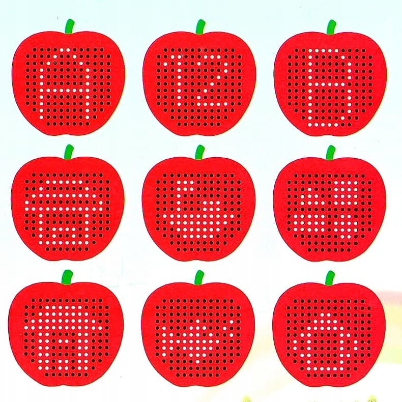 🍎 МАГНИТНЫЙ ПЛАНШЕТ ДЛЯ РИСОВАНИЯ «Яблоко»
