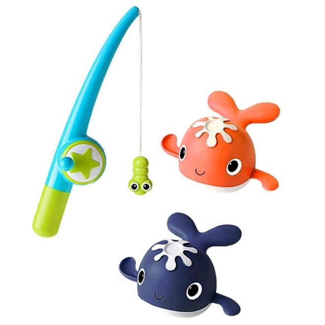 🎣🐟🐠 ИГРОВОЙ НАБОР «ВЕСЁЛАЯ РЫБАЛКА» С ЗАВОДНЫМИ КИТАМИ