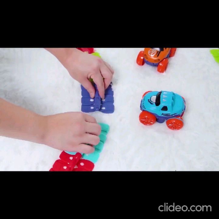 🚘🛤️ ИГРОВОЙ ГИБКИЙ СБОРНЫЙ АВТОТРЕК «FleXtreme» (138 элементов)