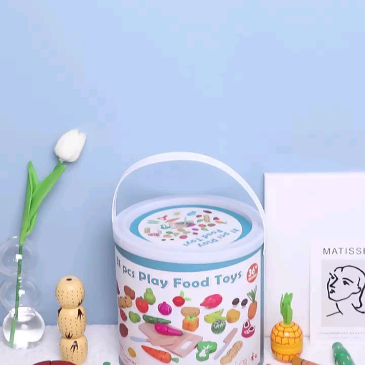 🥝🍉🥑 БОЛЬШОЙ НАБОР НАРЕЗНЫХ ПРОДУКТОВ на магните (31 предметов)
