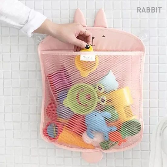 🚿 СЕТКА-МЕШОК ДЛЯ ХРАНЕНИЯ ИГРУШЕК В ВАННОЙ на присоске