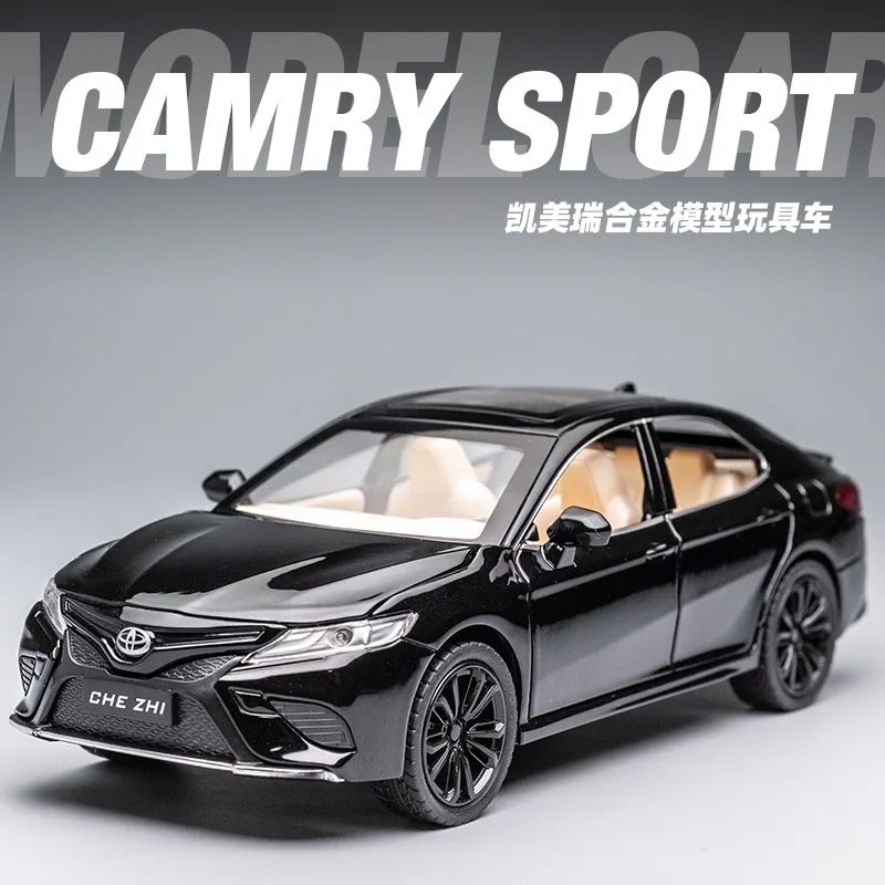 🚗 МЕТАЛЛИЧЕСКАЯ МОДЕЛЬ «TOYOTA CAMRY XSE 75» в подарочной коробке (1:24 масшт.)