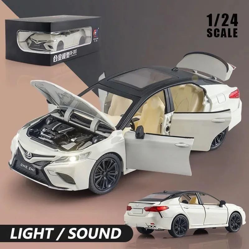 🚗 МЕТАЛЛИЧЕСКАЯ МОДЕЛЬ "TOYOTA CAMRY XSE 75" в подарочной коробке (1:24 масшт.)