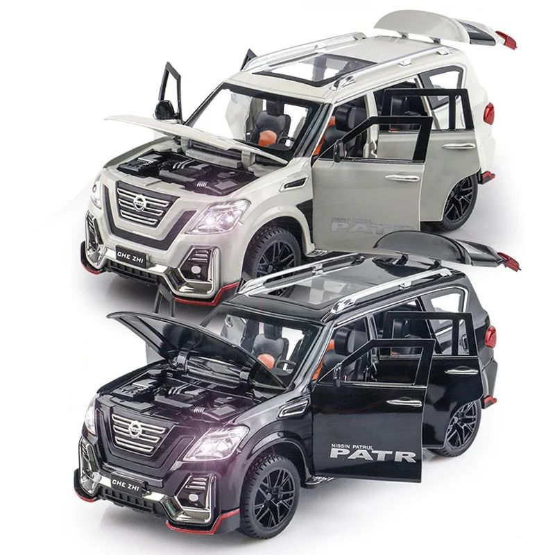 🚙 МЕТАЛЛИЧЕСКАЯ МОДЕЛЬ «Nissan Patrol» в подарочной упаковке (1:24 масшт.)