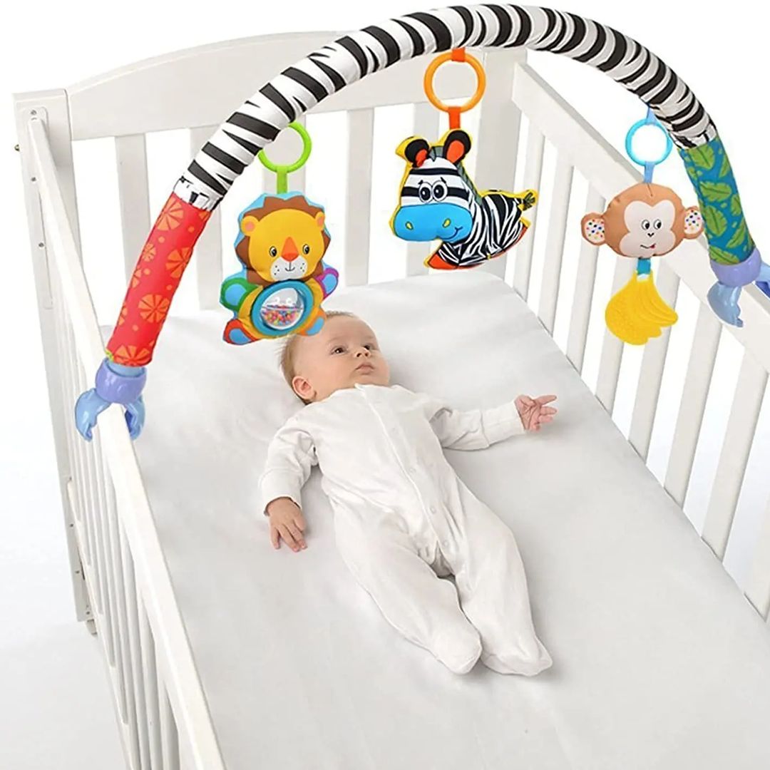 👶 УНИВЕРСАЛЬНАЯ РАЗВИВАЮЩАЯ ДУГА с игрушками-подвесками