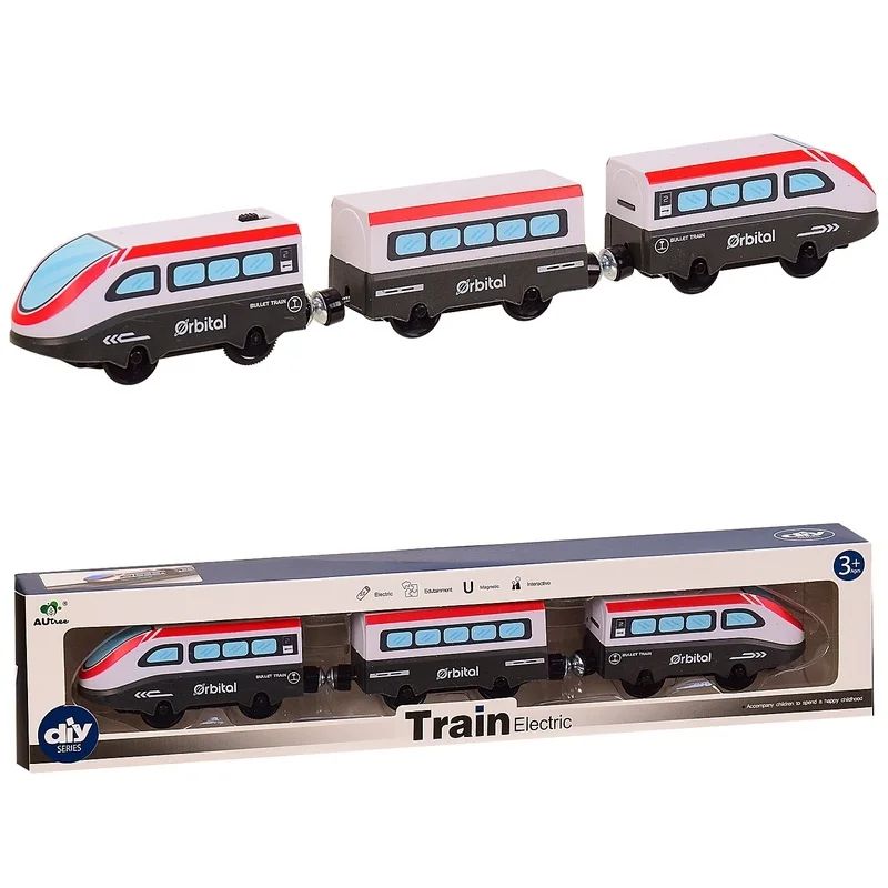 🚝 ИГРОВОЙ ЭЛЕКТРОМЕХАНИЧЕСКИЙ ПОЕЗД «Скоростной экспресс» для железных дорог